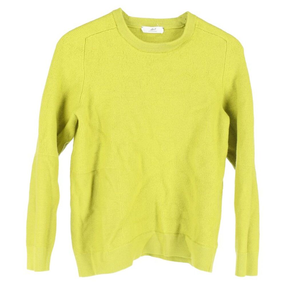 Mr. P Crewneck Sweater In Green Merino Wool